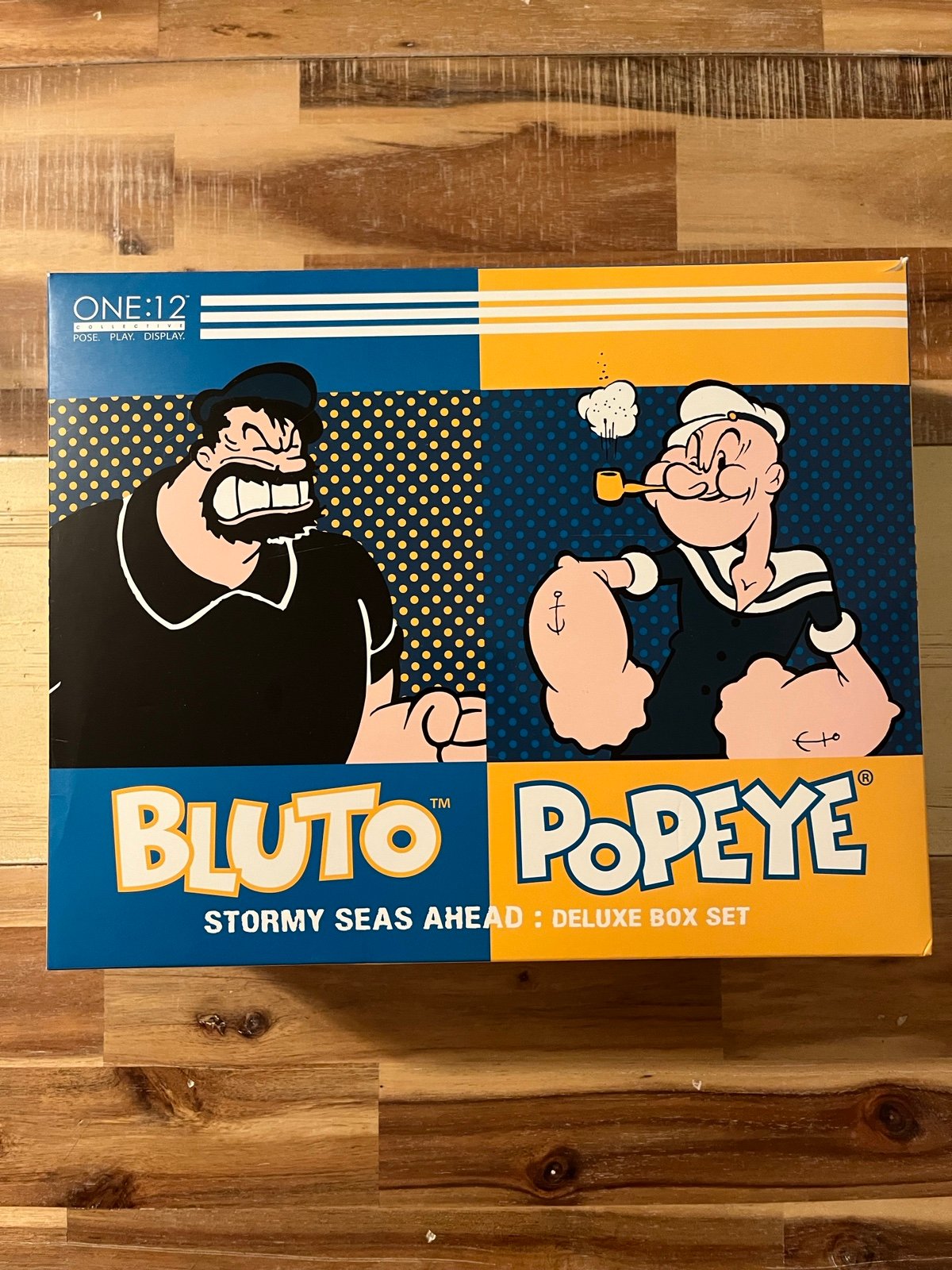 Mezco One 12 Popeye & Bluto Stormy Seas 2 Pack 100% Complete RARE