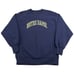 Vintage Notre Dame Crewneck Sweater Mens Small Pullover Steve and Barry's Blue