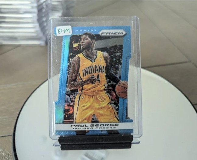 2013-14 Panini Prizm #8 Paul George Light Blue Prizm