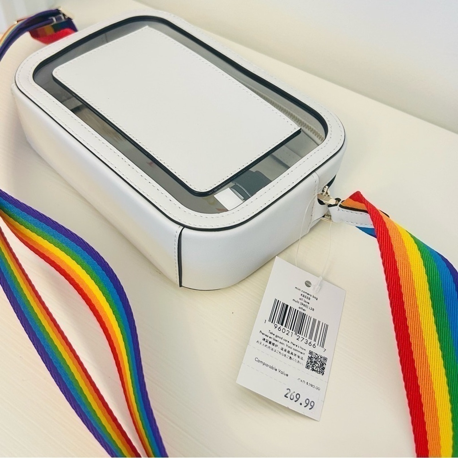 Kate Spade New York All Love Mini Camera Bag Rainbow Pride