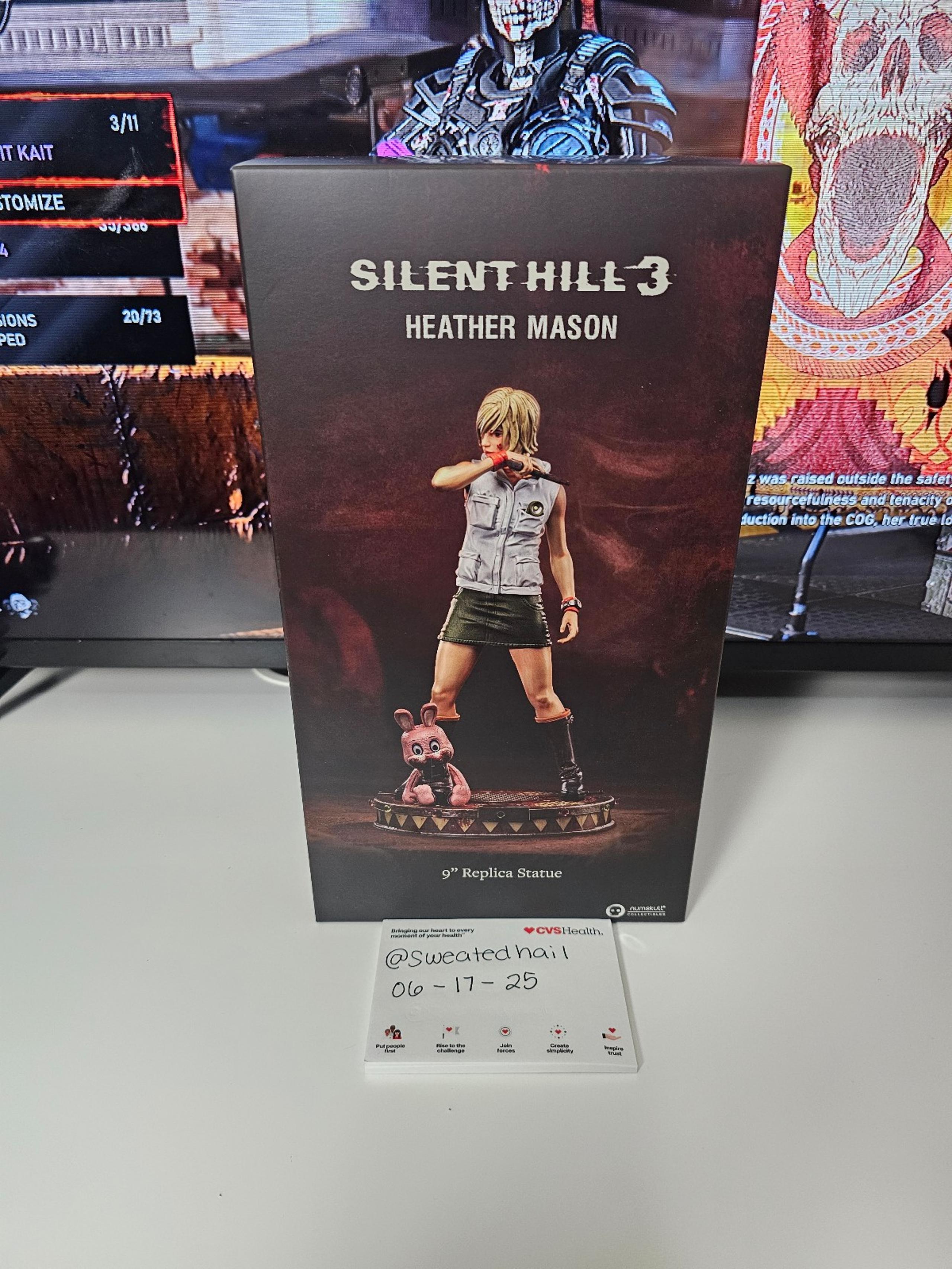 Sealed Silent Hill 3 Heather Mason Statue