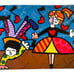 Romero Britto Life Book op Art Sculpture Brazil Artist
