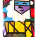 Romero Britto Life Book op Art Sculpture Brazil Artist