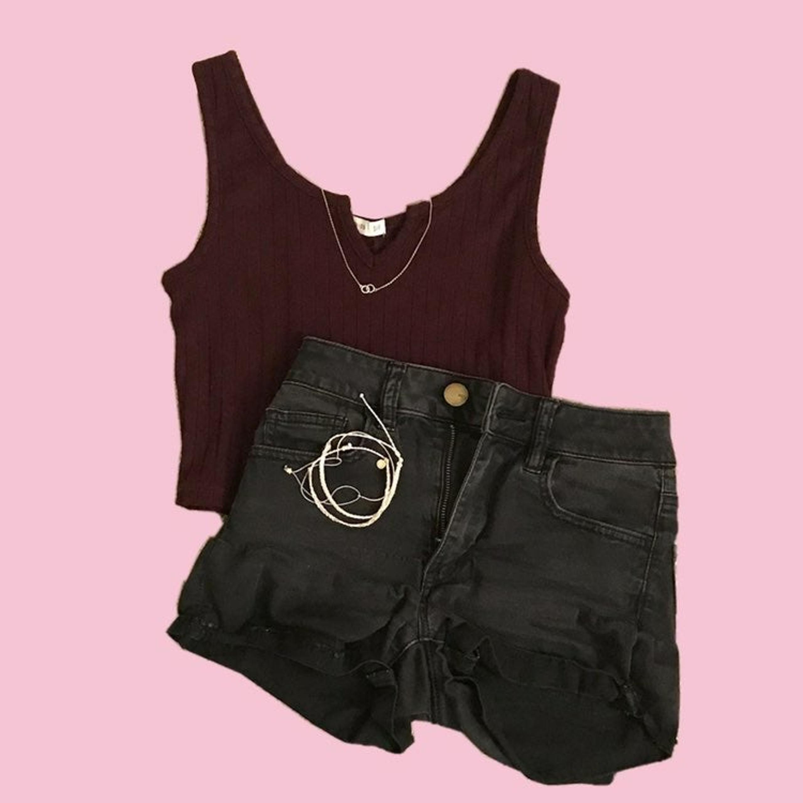 cotton on cropped tank top