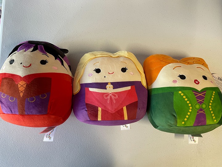 Squishmallows Sandersons Sister Hocus Pocus 8 Stuffed Plush Bundle of 3