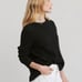 Jenni Kayne Cashmere Fisherman Ribbed Sweater Black Small Still Retail 395