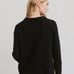 Jenni Kayne Cashmere Fisherman Ribbed Sweater Black Small Still Retail 395