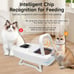Automatic Cat Feeder, RFID Automatic Pet Feeder with Collar Sensor, Anti Food Gr