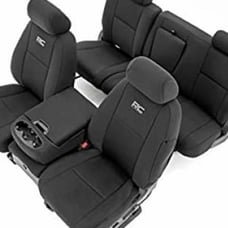 Rough Country Neoprene Seat Covers for Chevy/GMC 1500-2500 HD (2007-2013) - UV &