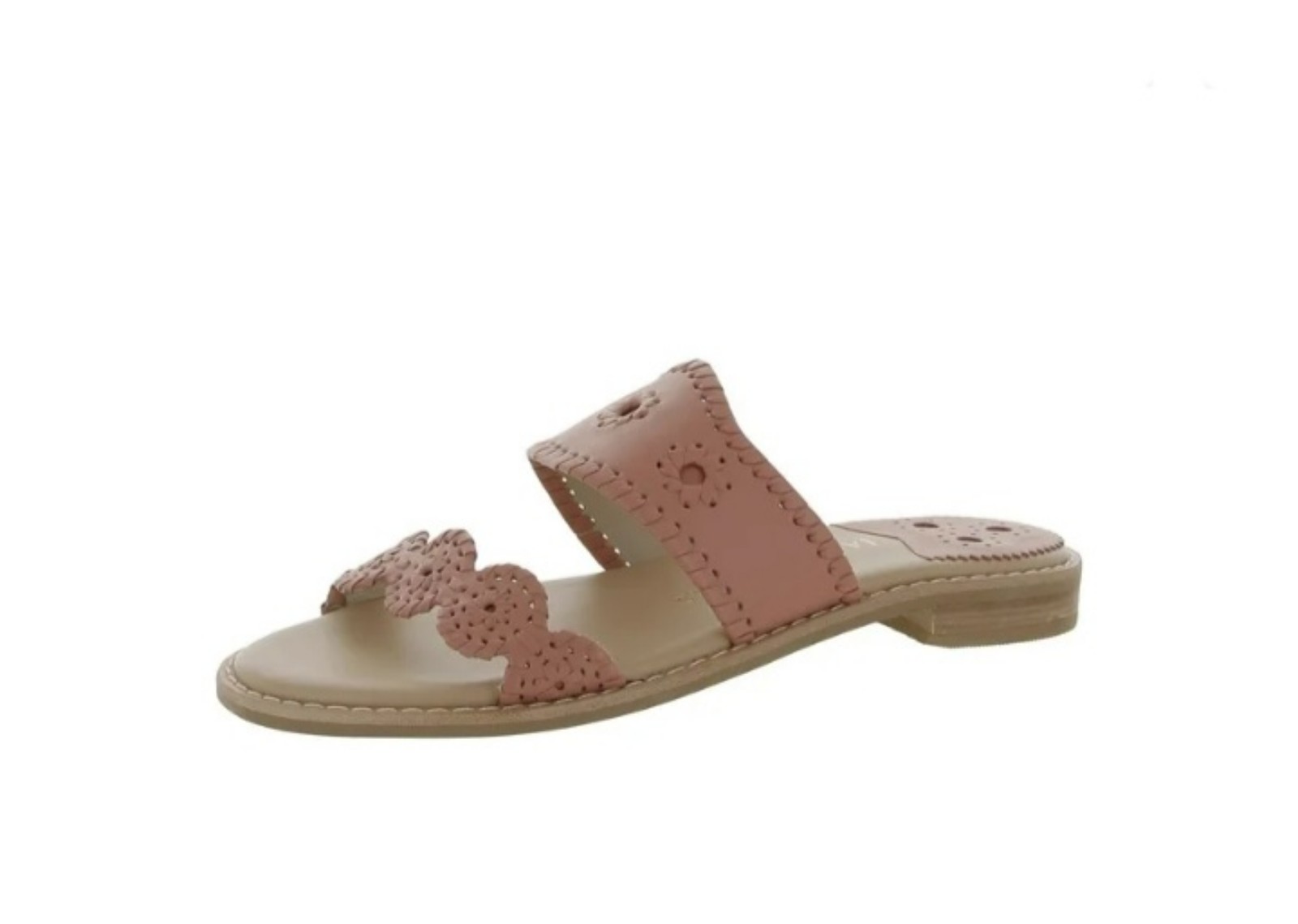 Jack Rogers Caroline Slip On Sandal Blush Rose Pink Size 8.5