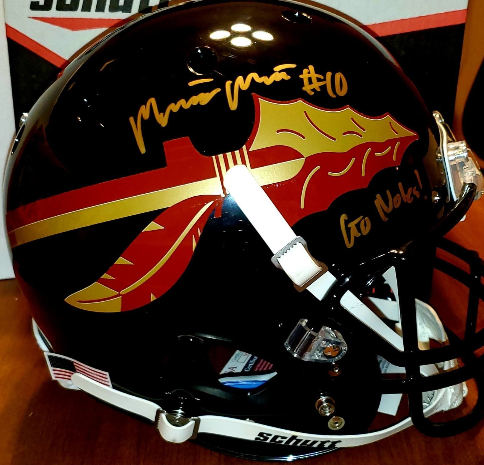 Read Description Florida State McKenzie Milton autographed FS w/insc