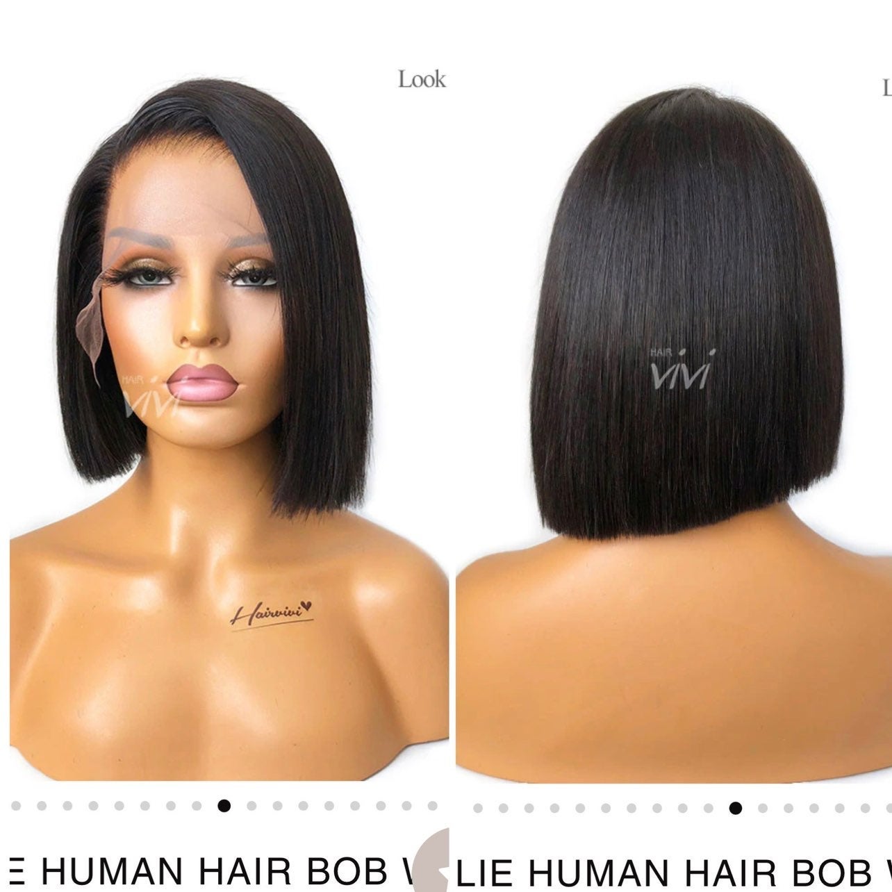 Virgin HUMAN HAIR 10 shops in LACE FRONT HD LACE