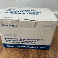 Vintage Optimus SCP-32 Stereo Cassette Tape Player 14-600A