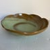 Vintage Frankoma 11” Scallop Bowl Prairie Green 218