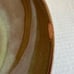 Vintage Frankoma 11” Scallop Bowl Prairie Green 218