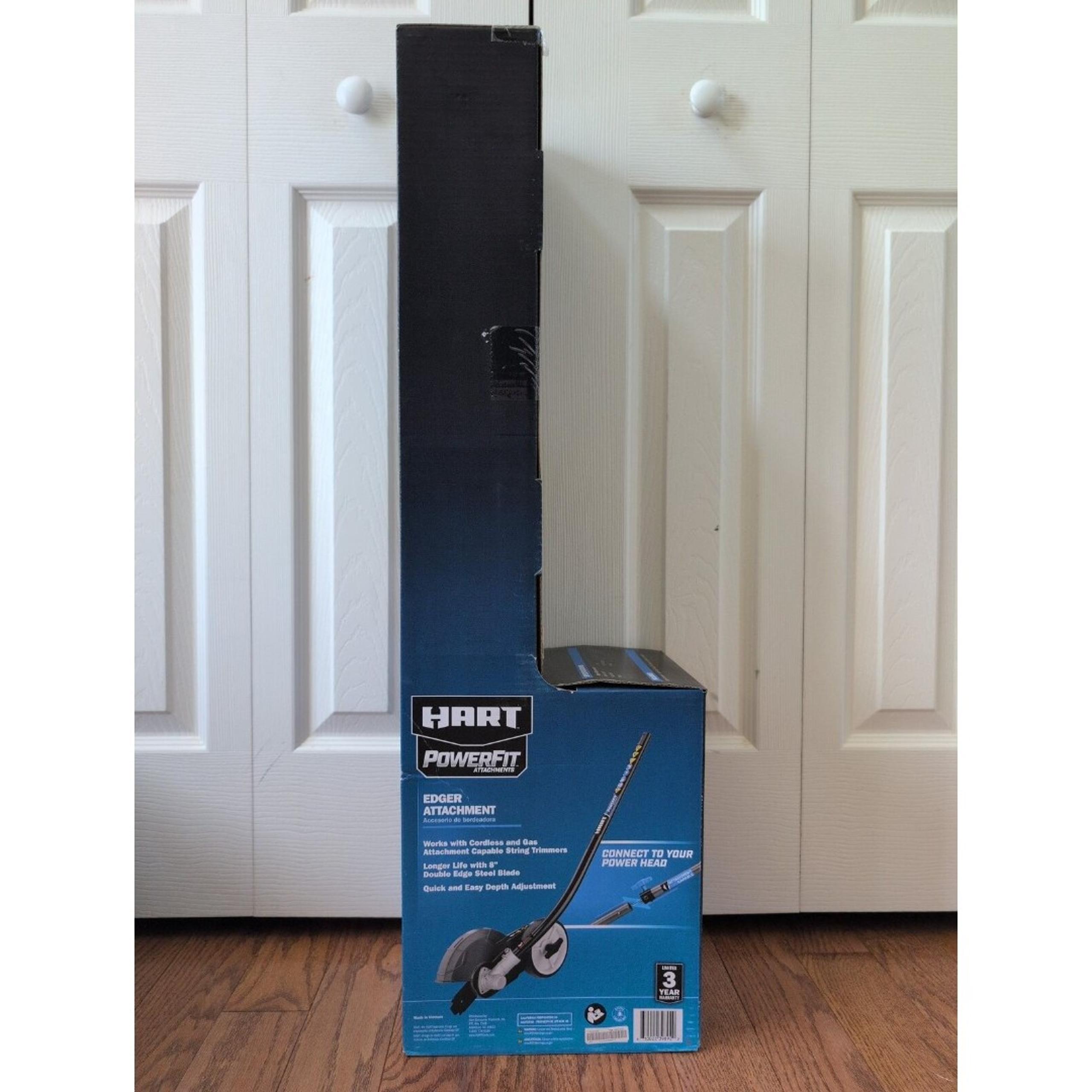HART Power Fit Edger Attachment Steel Blade Cordless Gas Capable String Trimmers