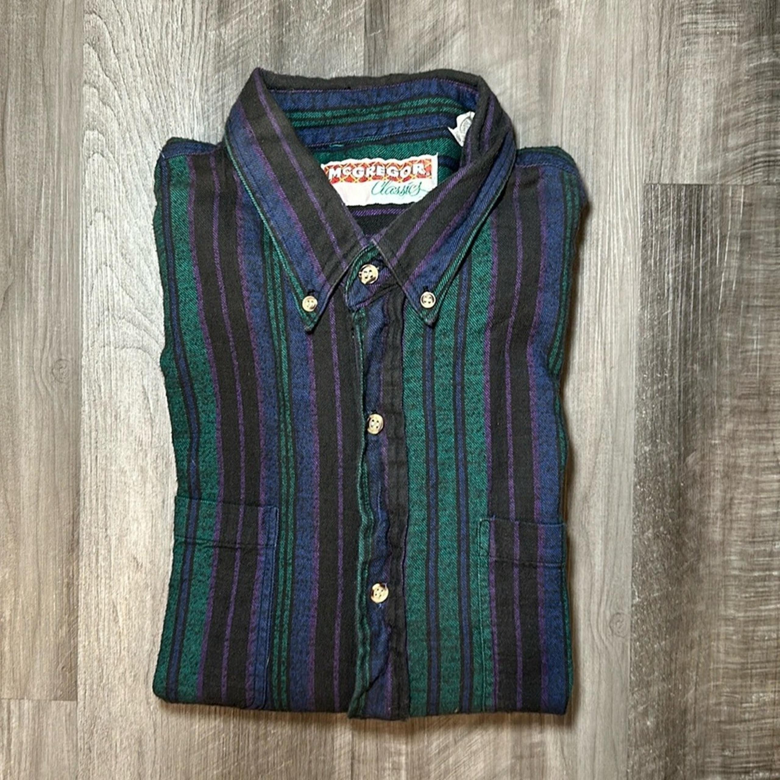 McGregor Classics Flannel Long Sleeve Button Down - 2XLT