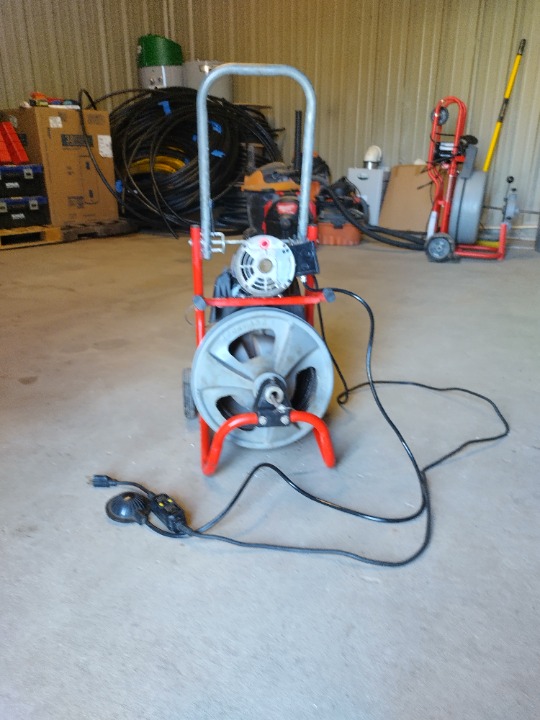 RIDGID K 400 SEWER SNAKE DRUM CLEANER