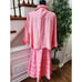 Two Wishes Ladies Linen Skirt Set Sz XL