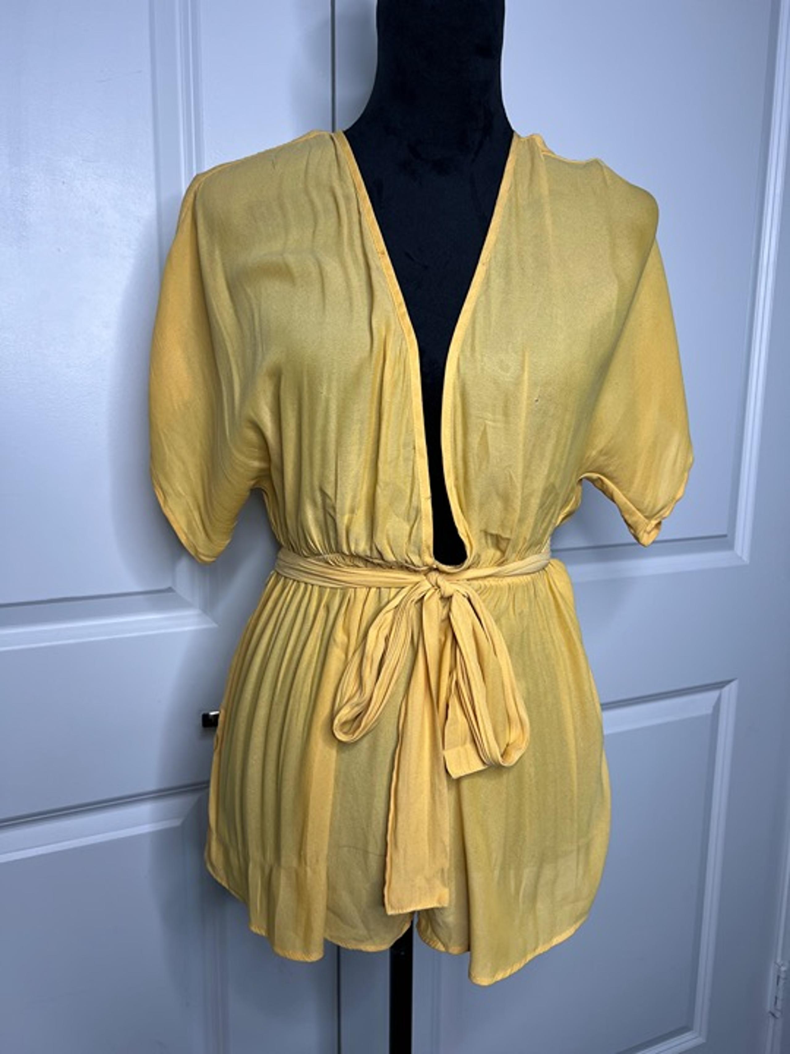 Gold Romper Swimsuit Cover Up | Forever 21 | S