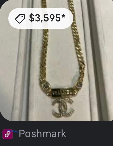 Gold luxury necklace