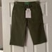 Sandrine Rose Army Green Bermuda Shorts NWT Size 24