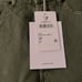 Sandrine Rose Army Green Bermuda Shorts NWT Size 24
