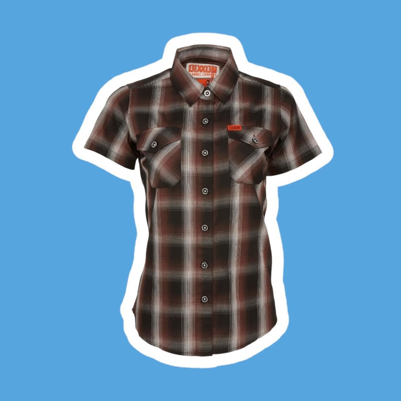 Dixxon brown and black plaid ‘the Guerrero’ NWT Sold Out Limited Drop Women’s S