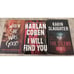 Bundle: Three Suspense/Crime Hard Cover Fiction Books + One **BONUS/FREE** Novel