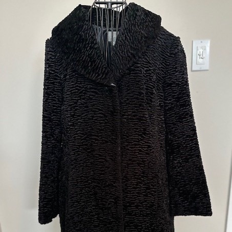 J JILL BLACK BOUCLE COAT SIZE M RETAIL 198 NEW