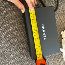 Chanel shopping bag and box