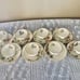 Franconia Krautheim Selb Bavaria Germany Meadow Flowers Cup and Saucers 16PCS