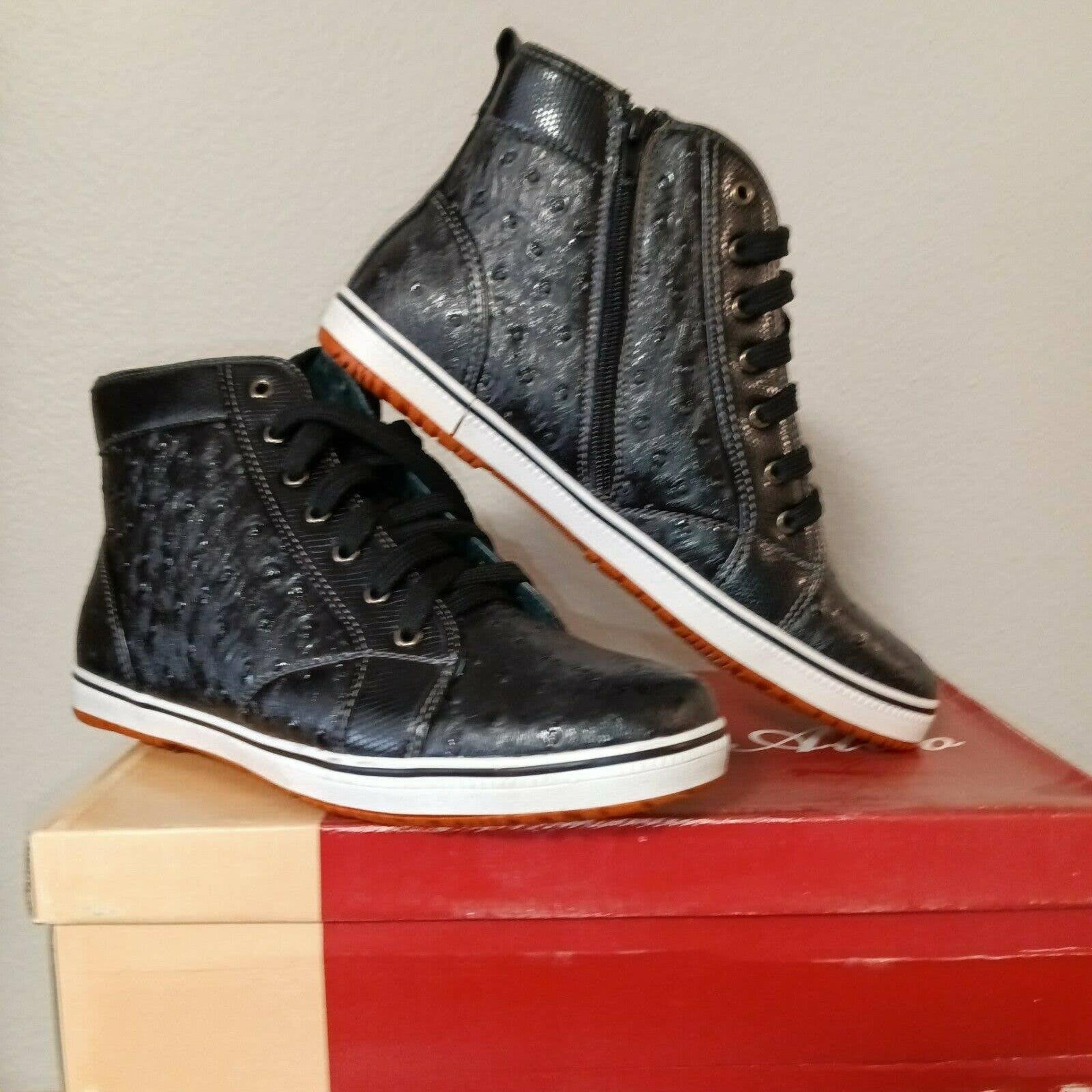 Ferro Aldo M3-5077 Mens Casual Mid-Top Lace-Up and Zipper Boots