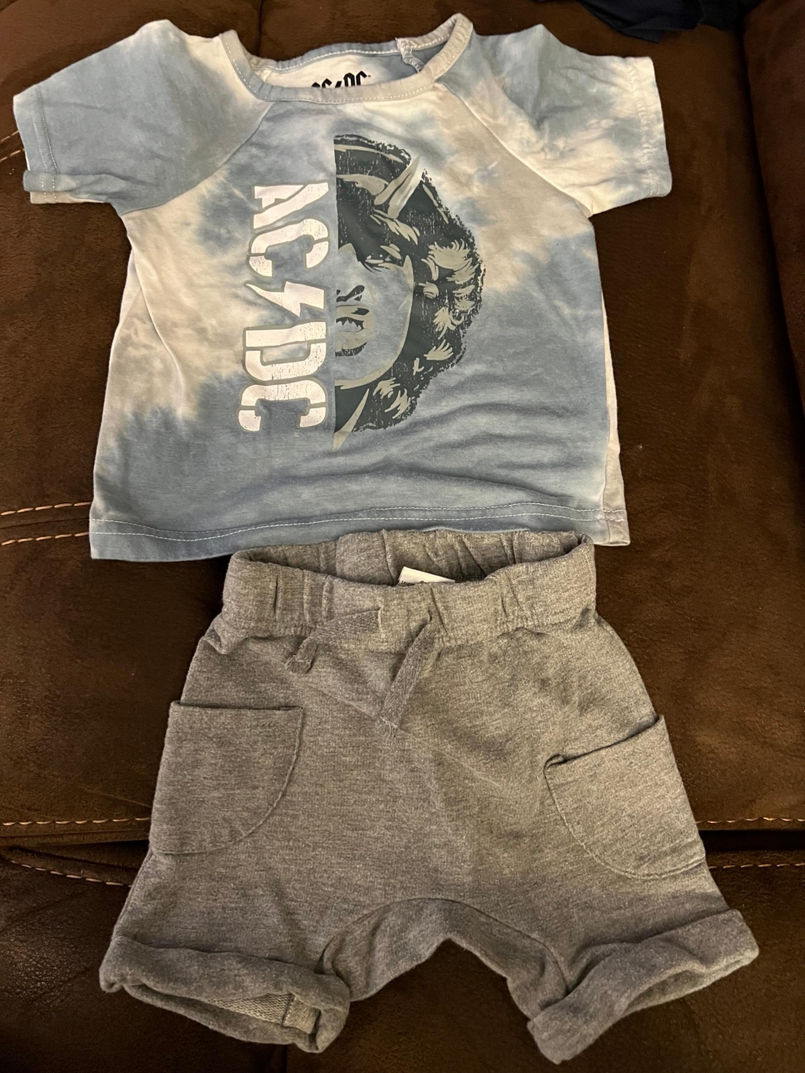 Toddler AC/DC Outfit 2T