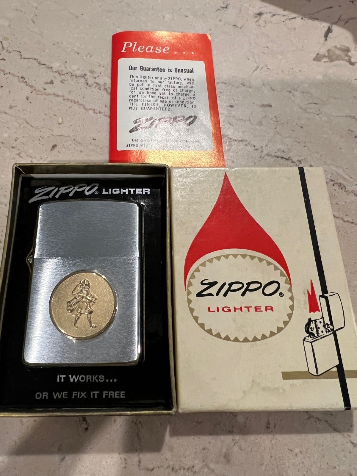 1974 rare Zippo coin