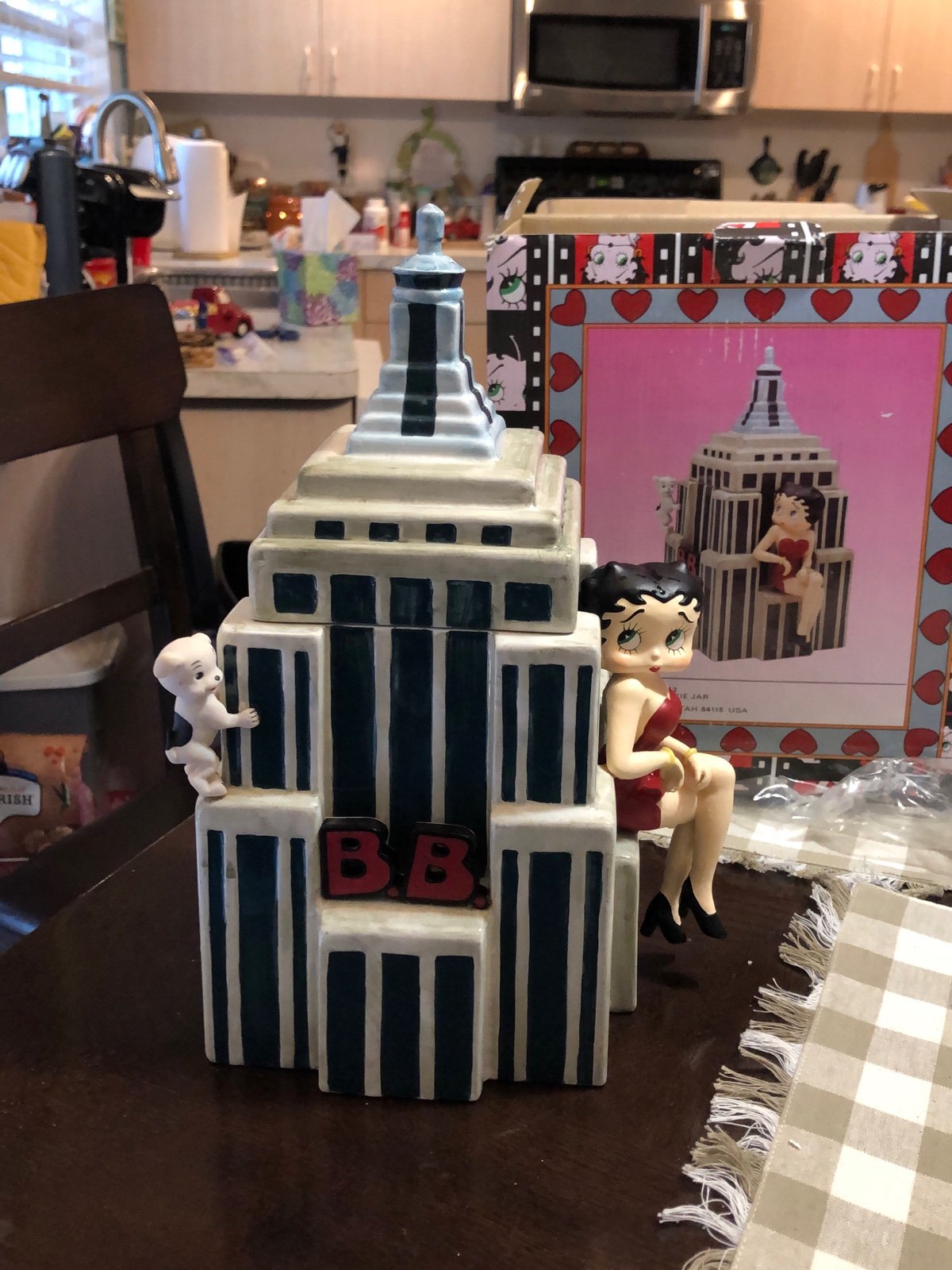 BETTY BOOP COOKIE JAR