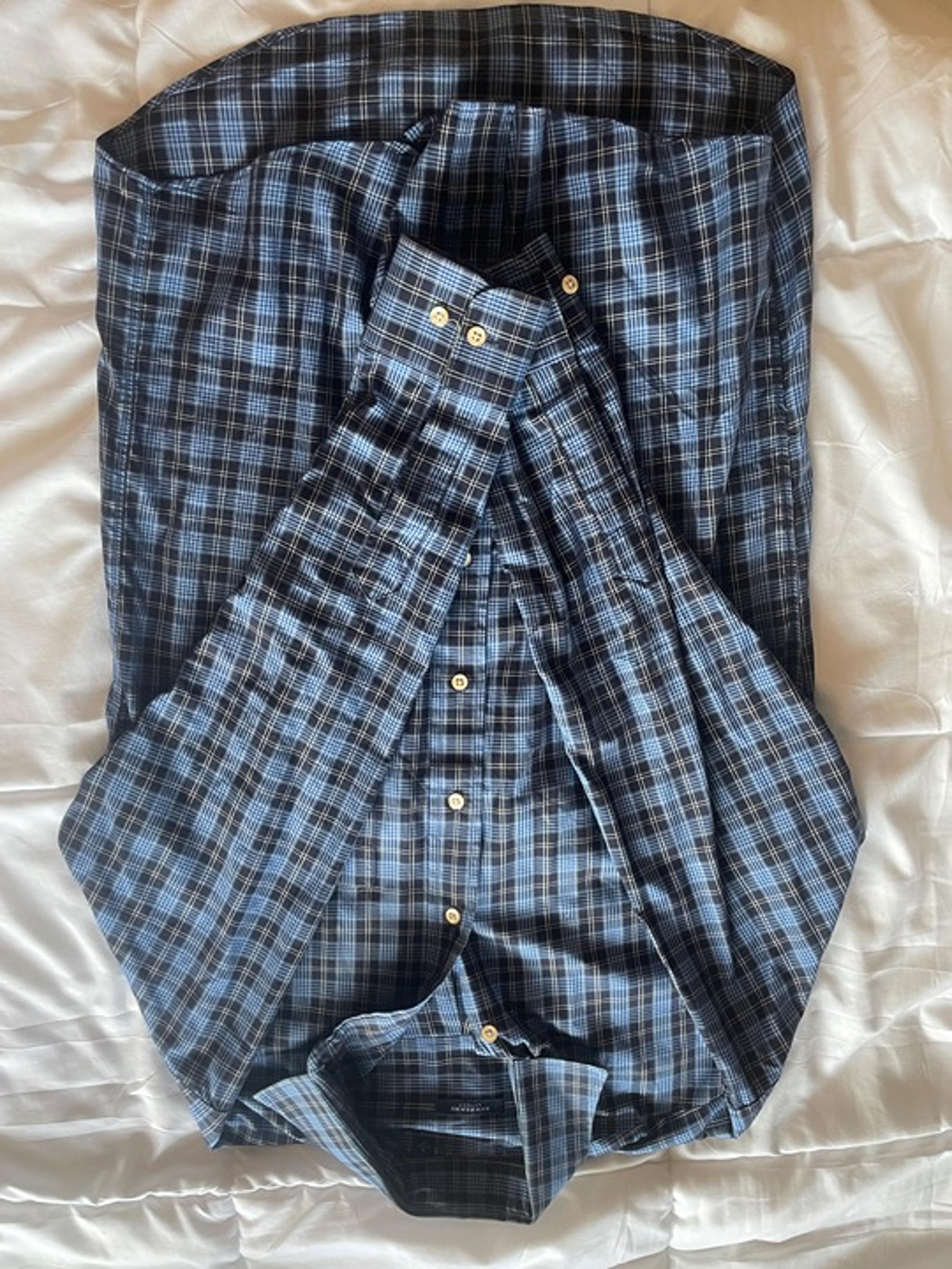Burberry Mens Button Up Dress Shirt