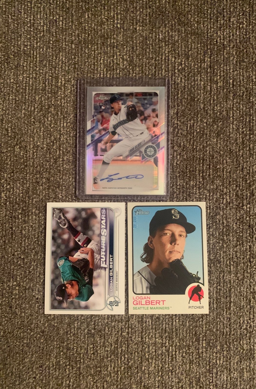 Mariners Logan Gilbert Auto Rookie