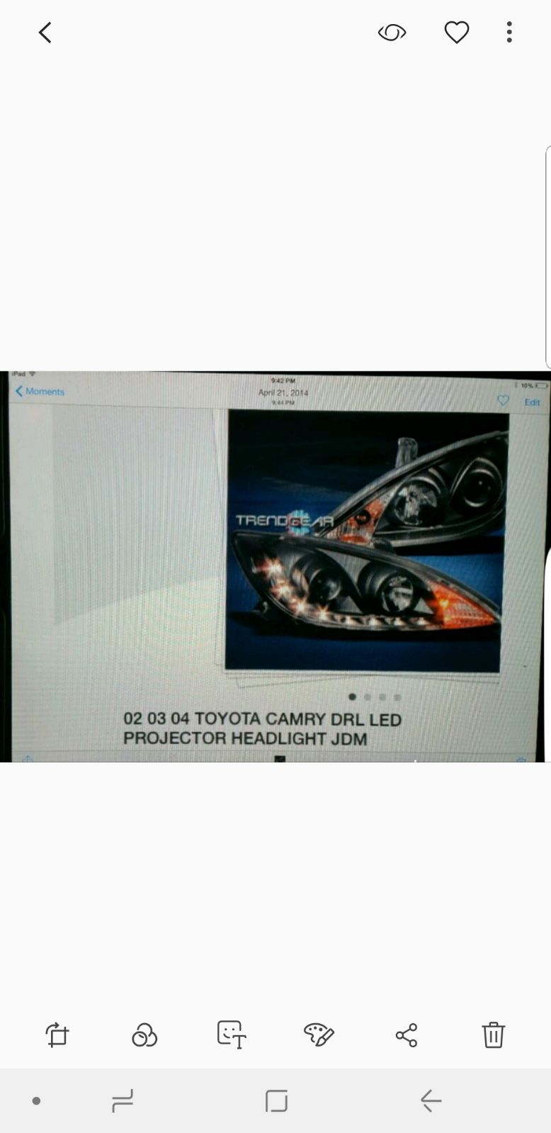 Toyota jdm lights
