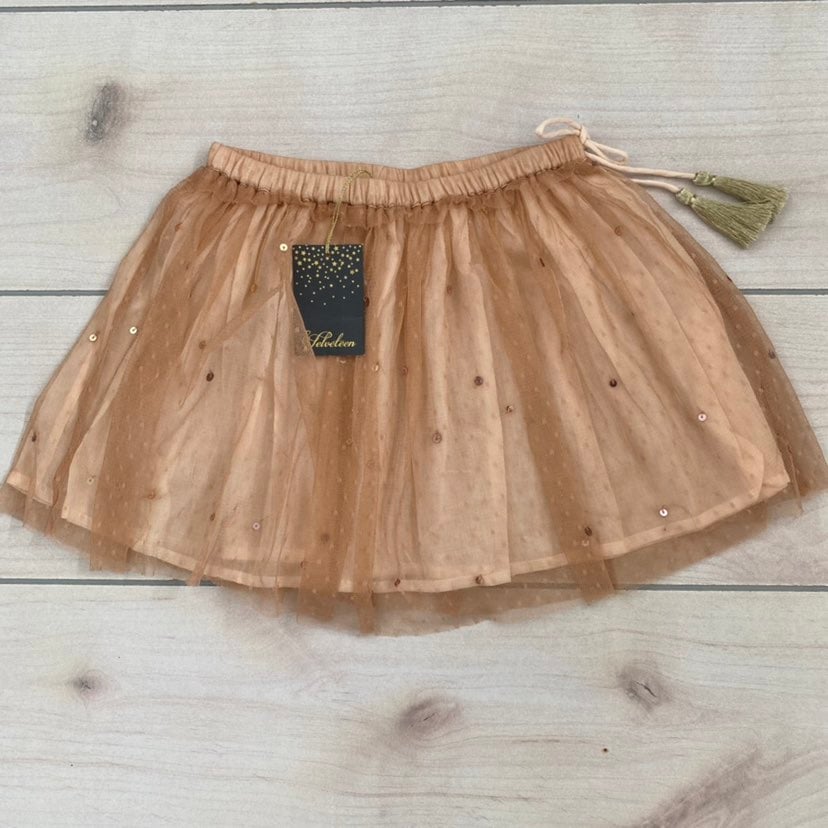 Velveteen tulle Skirt 5 NWT