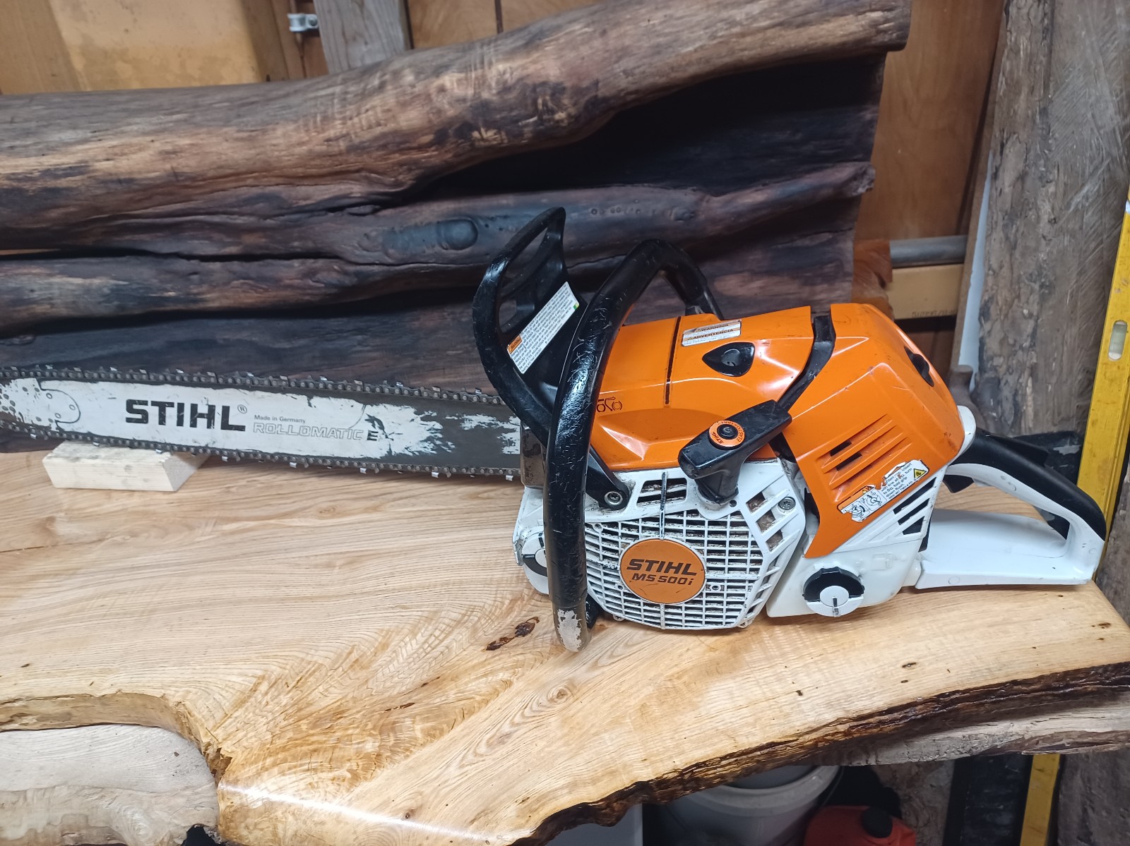STIHL 500i 25 Bar and Chain Included...FUN SAW TO RUN
