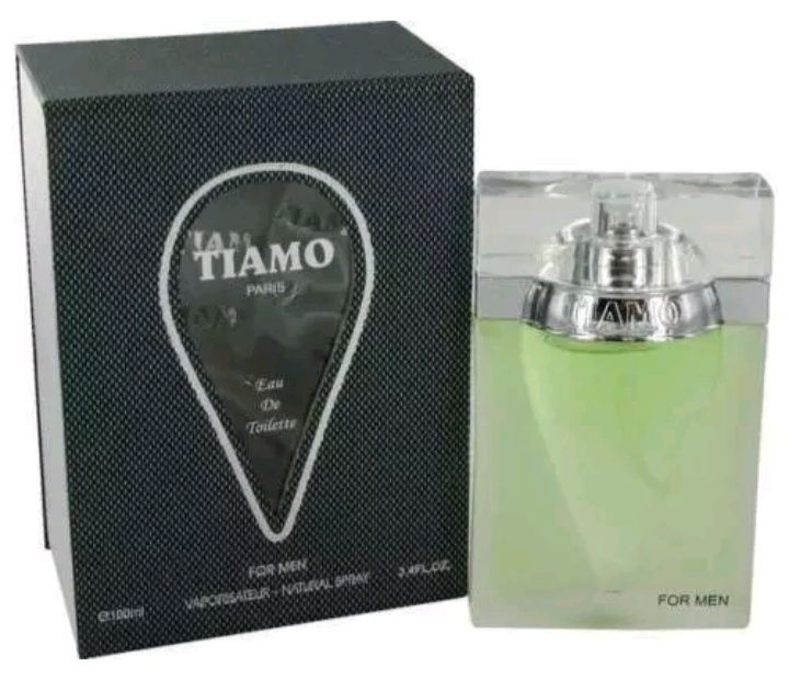 Tiamo pour homme eau de toillete 3.4oz/100ml for men!! New!!