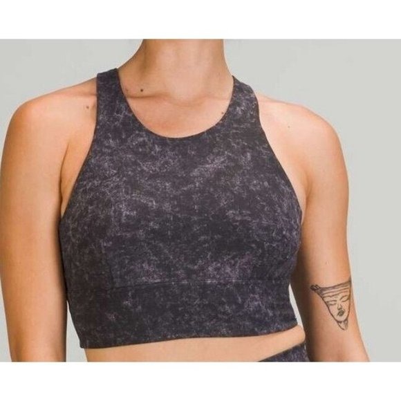 Lululemon Wunder Train Longline Bra Sport Size 8