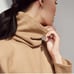 Cuyana 100% Baby Alpaca Turtleneck Tunic Sweater - Tan XS/SM