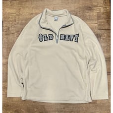 Vintage Old Navy embroidered quarter zip sweatshirt