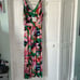 NWT Pappagallo tropical floral print maxi dress - Size M (see measurements)
