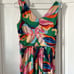 NWT Pappagallo tropical floral print maxi dress - Size M (see measurements)