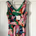 NWT Pappagallo tropical floral print maxi dress - Size M (see measurements)