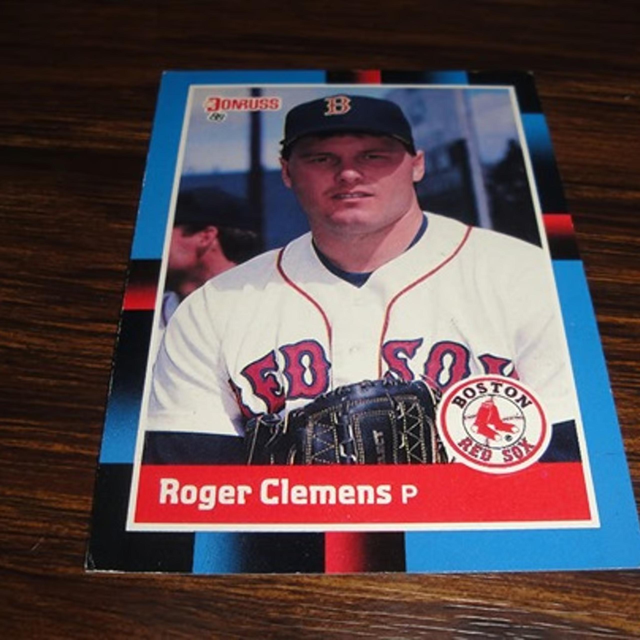 Vintage 1988 Donruss #51 Roger Clemens Boston Red Sox Baseball Trading Card