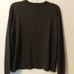Michael Kors Women's Sweater Size L Black Crystal MK Logo Knit Sweater Top NWT